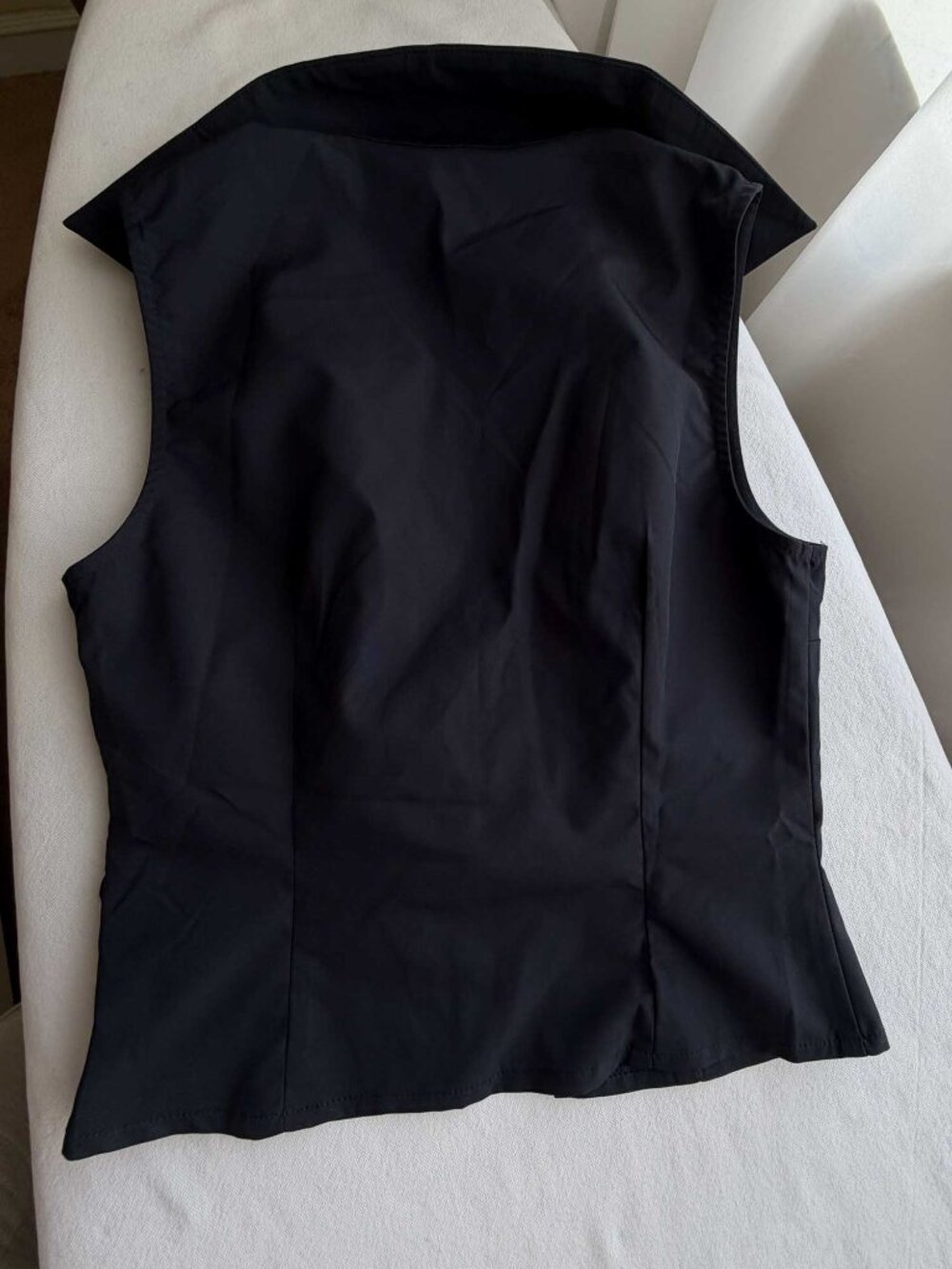 Lioness Navy Bow Front Vest Top Sleeveless Y2K Size S - Picture 14 of 16